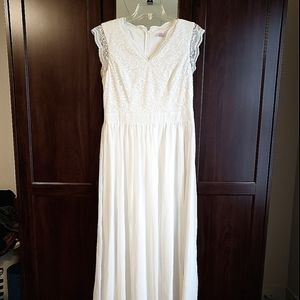 White Wedding Dress/Formal Dress